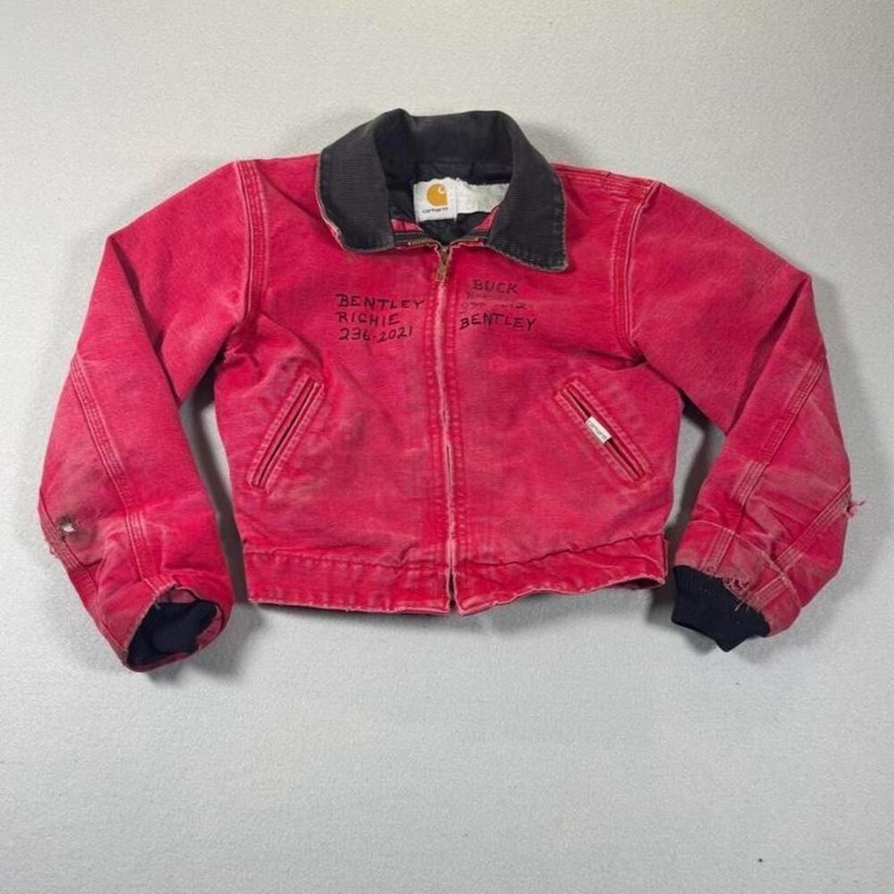 Carhartt Men's Red and Pink Jacket